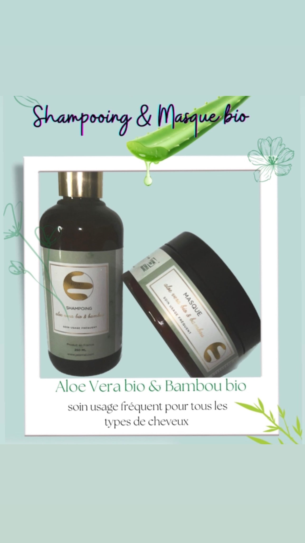 Duo shampooing &masque Bio