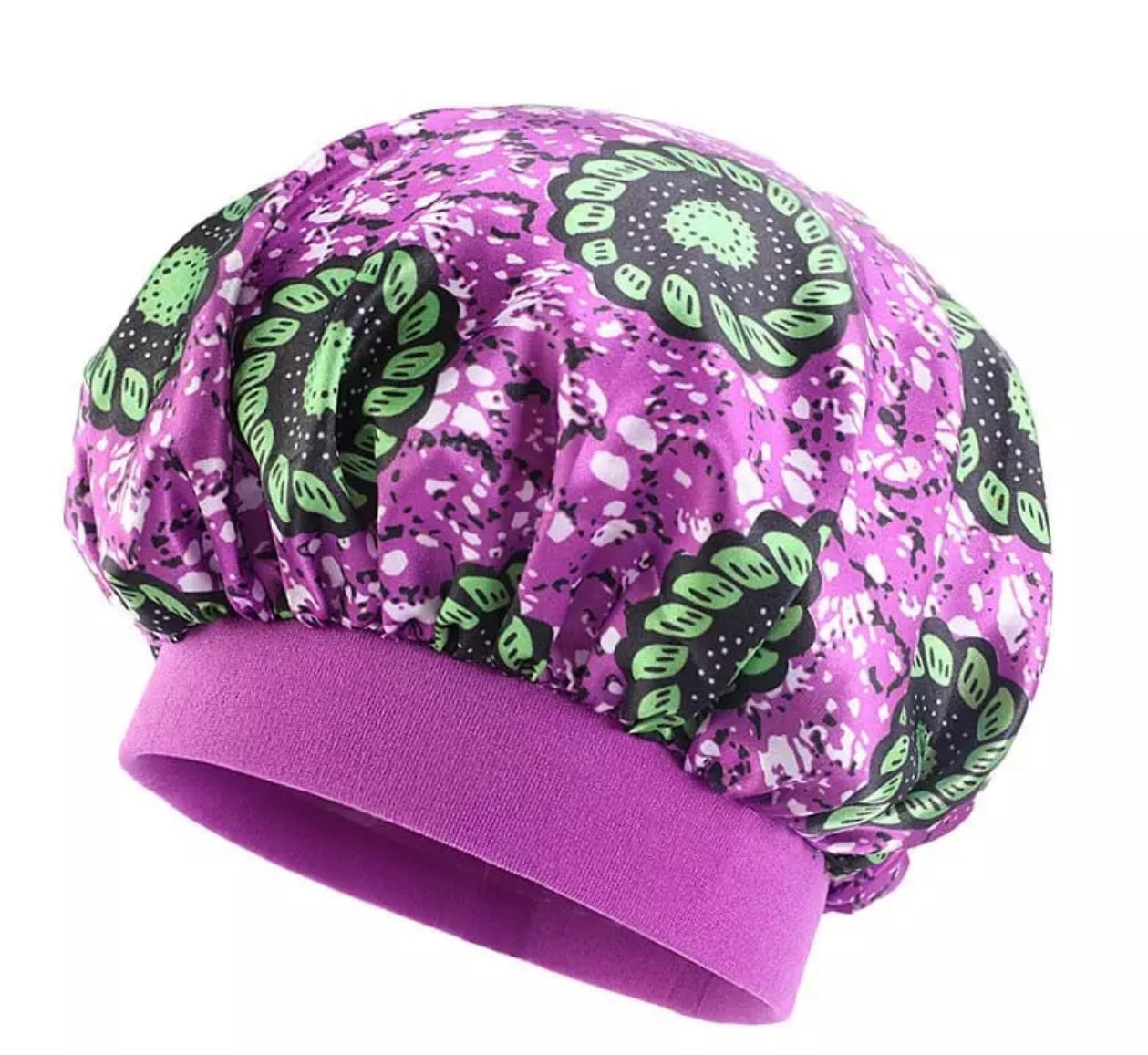 Bonnet en satin enfant