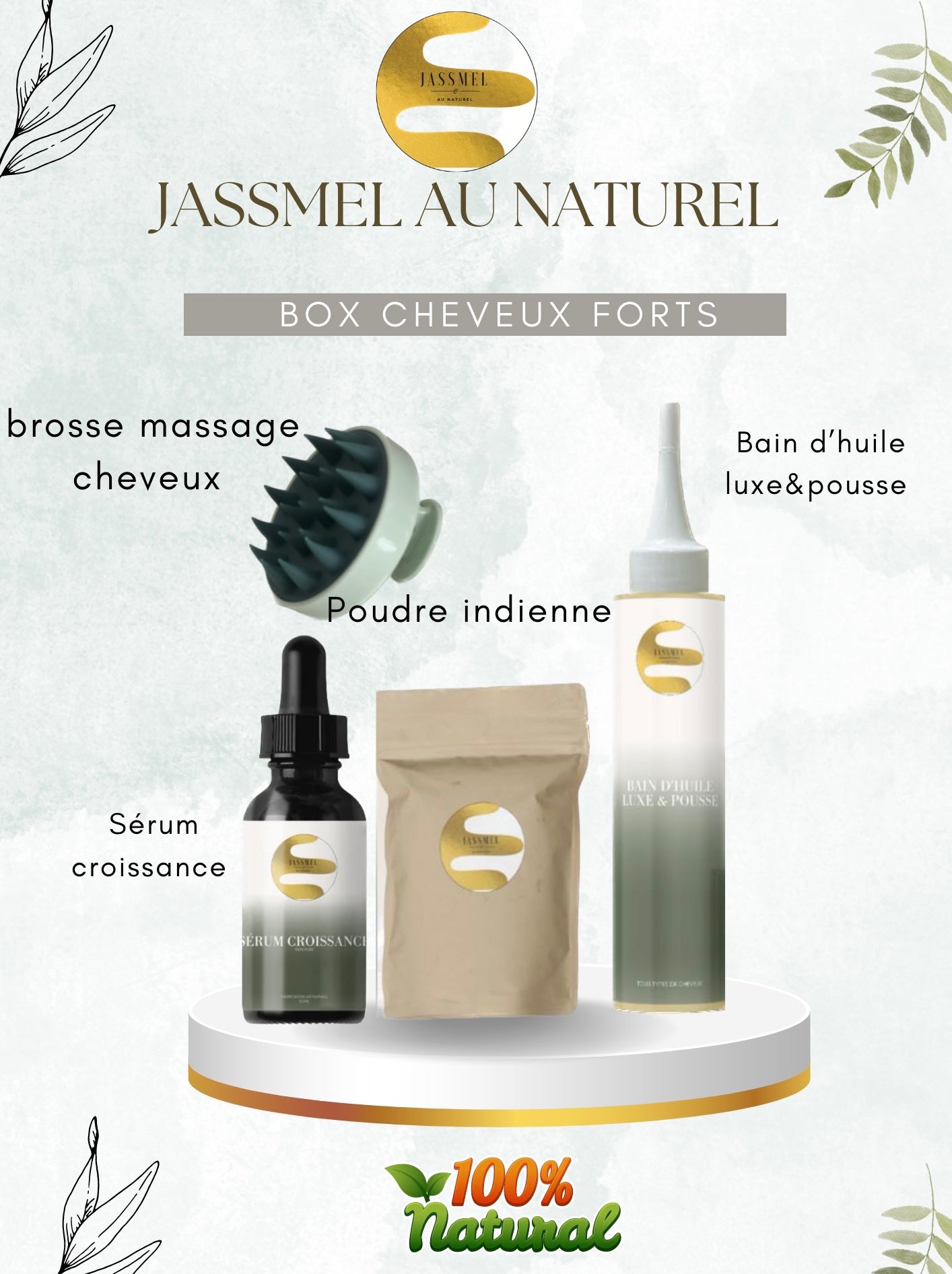 Box cheveux forts