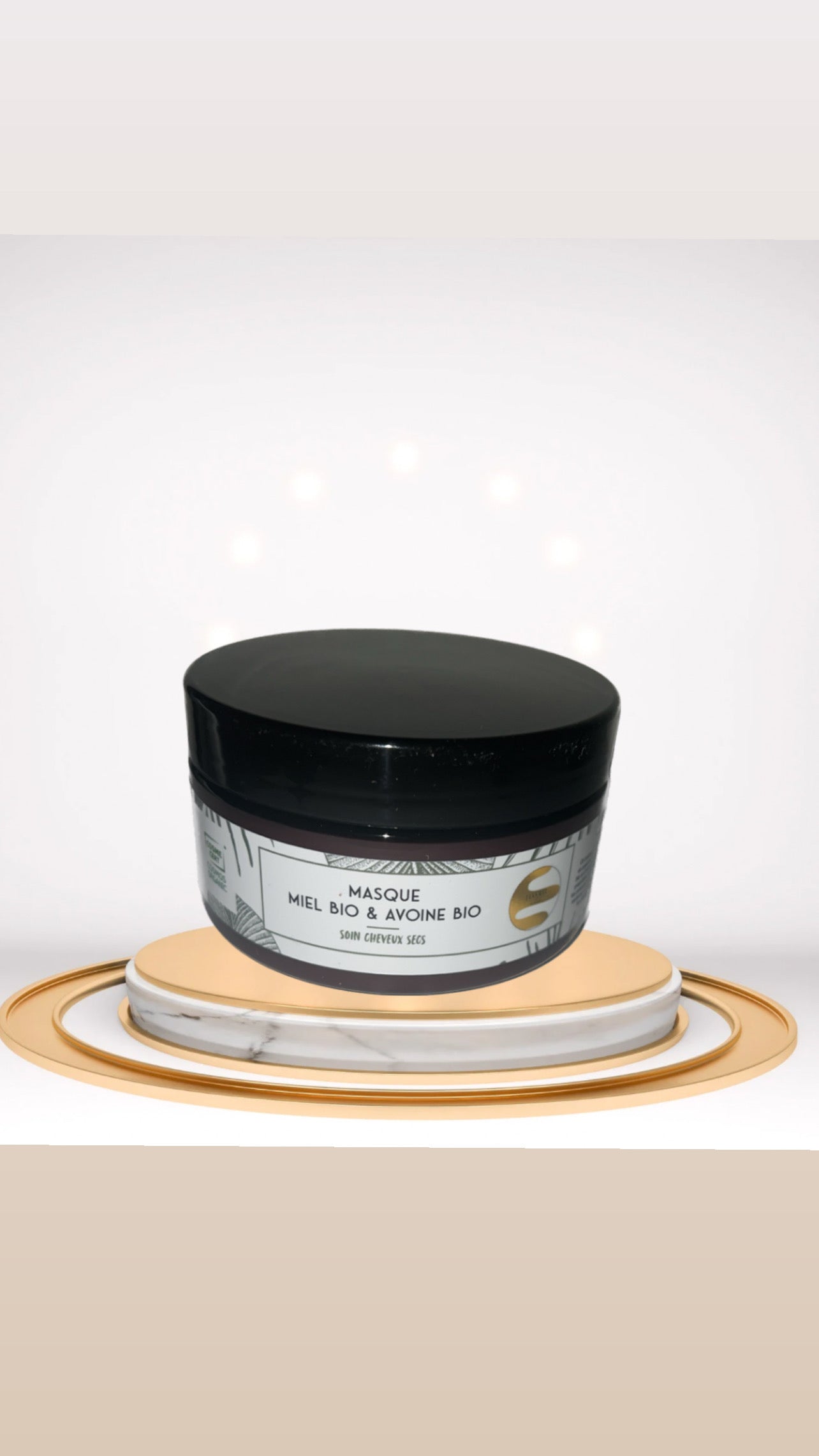 Masque miel bio & avoine bio(cheveux secs)