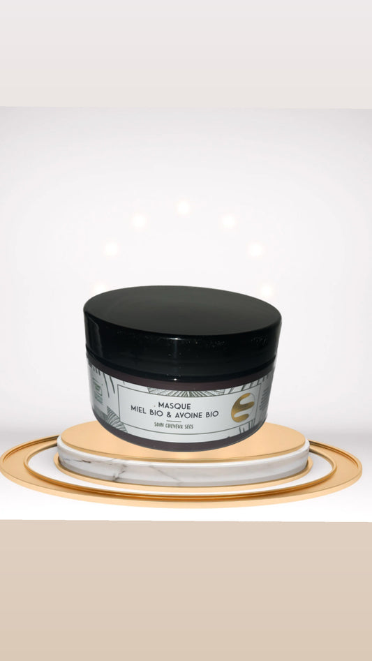 Masque miel bio & avoine bio(cheveux secs)